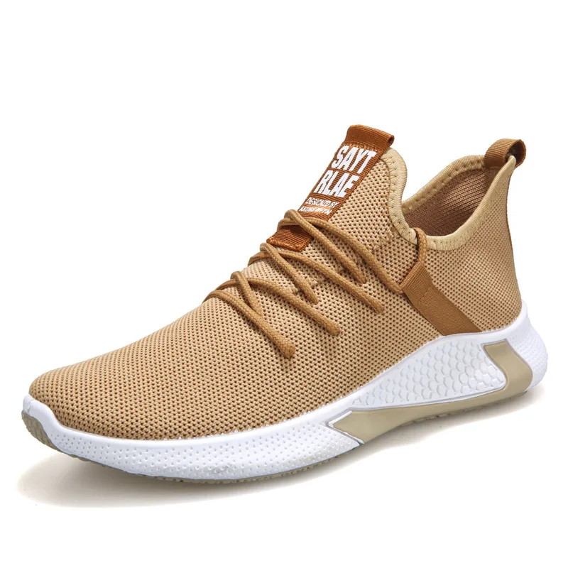

New Sneakers Mens Casual Shoes Running Shoes Breathable Leisure Spring Autumn Students Woven Travel Shoes Mens Gym Shoes