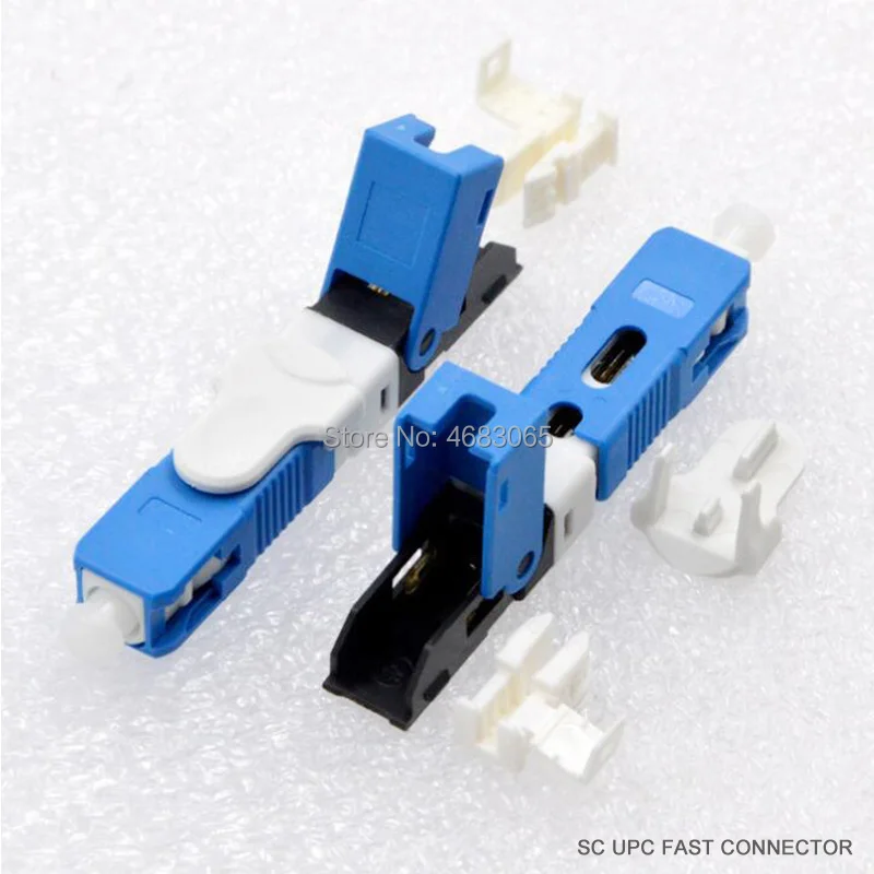 Бесплатная доставка 50 100 шт./лот FTTH ESC250D SC APC и UPC одномодовый волоконно-оптический
