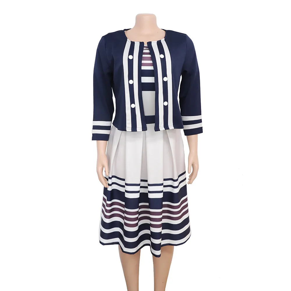 Горячая новинка африканские платья для женщин комплект из 2 платьев африканская