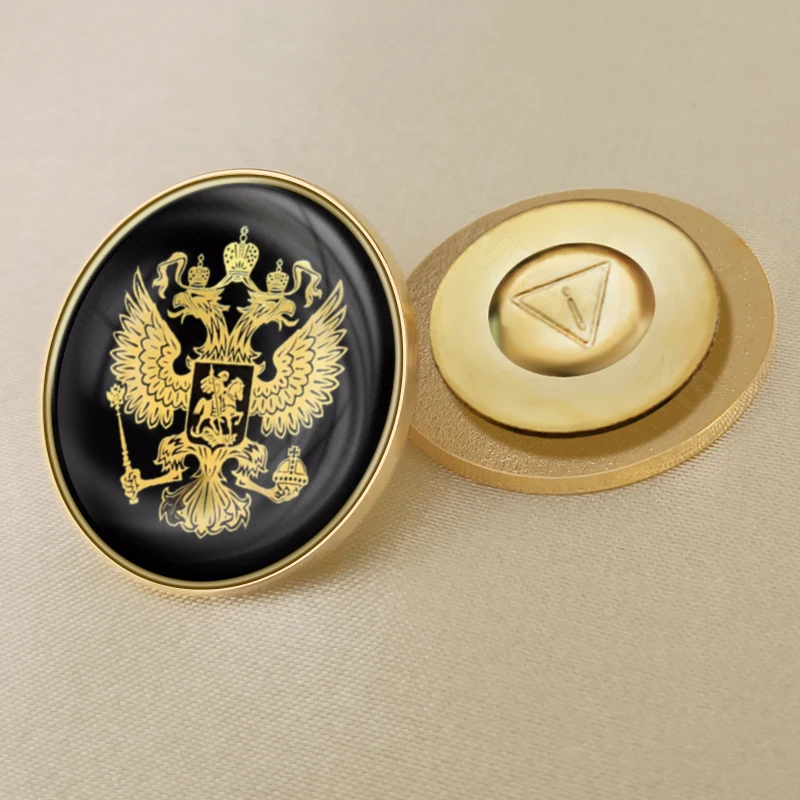 Заколки-значки с флагом Российской Федерации | Украшения и аксессуары