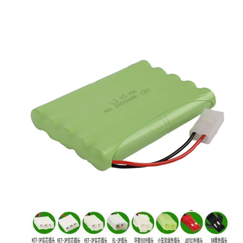12В 2800 мАч NiMH аккумулятор для Rc игрушечного автомобиля лодки танки поезда робот