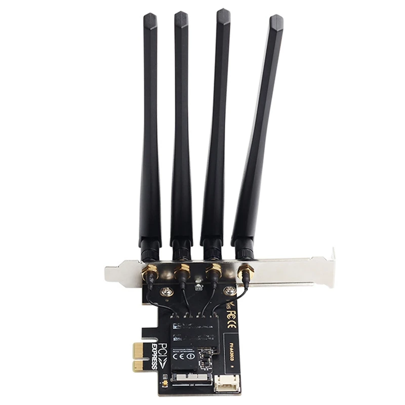 Dual Band 802.11Ac Native AirPort Bcm4360 WiFi + Bluetooth BT 4.0 BCM94360CD Wireless Mac OS + PC/Hackintosh Adapter