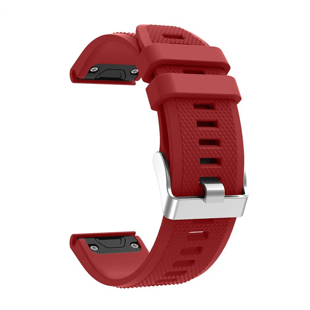 

Pop Vogue Watch Band 22mm Nice Sport Soft Silicone Watch Band Replacement Silicone Quick Install Watch Wrist Band Strap Bracelet