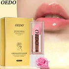 Пептидный питательный красочный бальзам для губ OEDO Rose, уменьшение морщин на губах, увлажнение, восстановление поврежденных губ, разглаживание, Уход за губами против потресканий