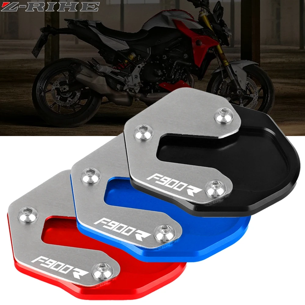 

CNC Aluminum Accessories Motorcycle Kickstand Enlarge Plate Pad Side Stand For BMW F900R F900XR F900 R XR F 900R 900XR 2019-2021