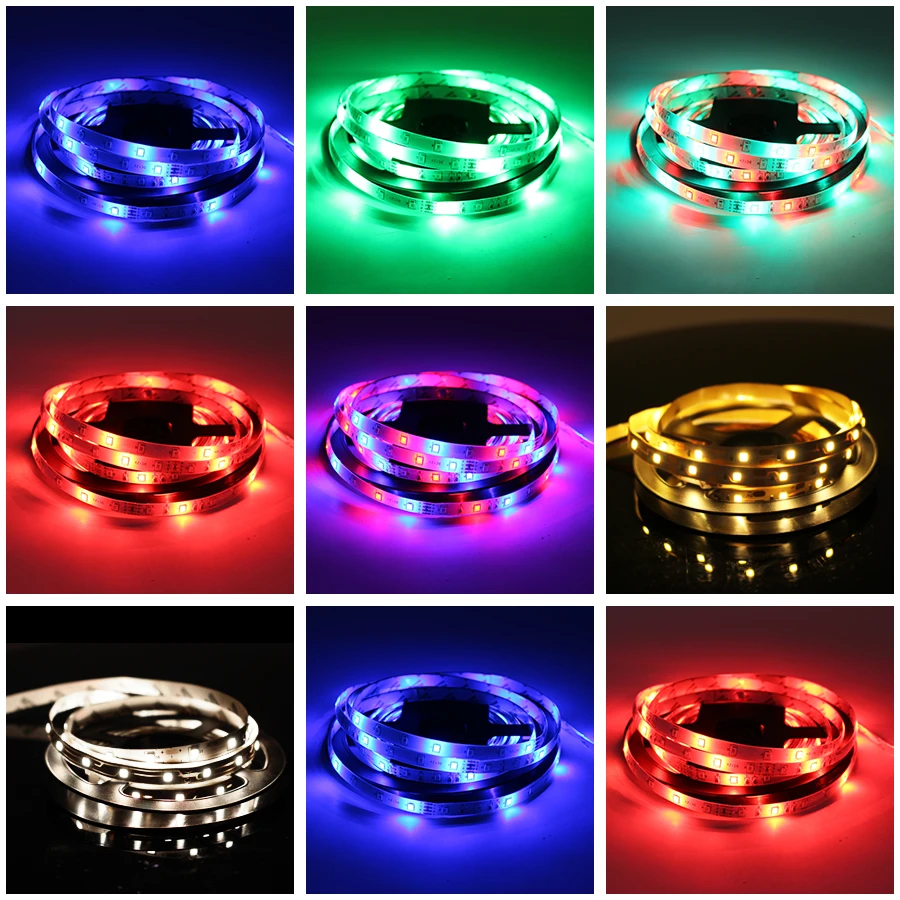 светильник Светодиодный ленточный 5 в USB ТВ задний RGB 2835 50 см 1 2 3 4 м светодиодный с