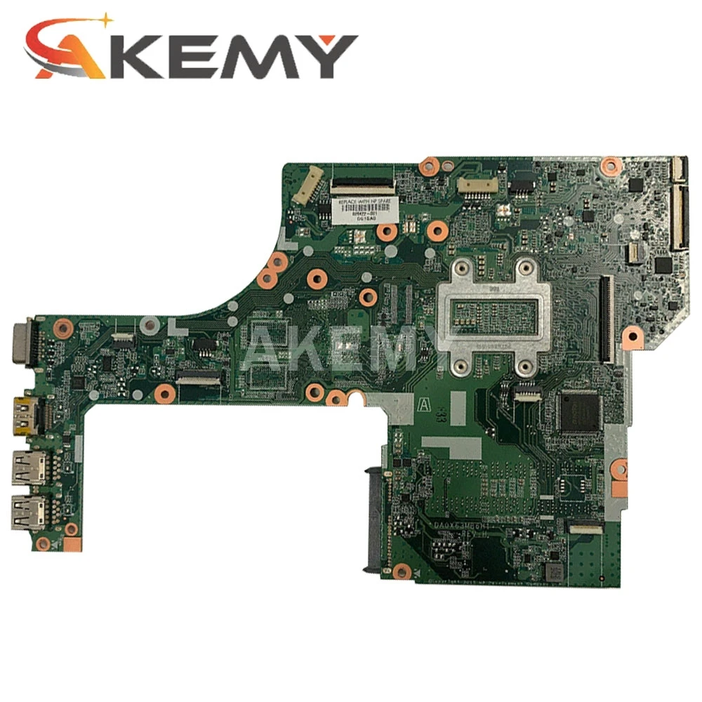 

Akemy For HP Probook 450 G3 Laptop Motherboard I7-6500U CPU DDR3L 827026-001 827026-501 827026-601 DA0X63MB6H1