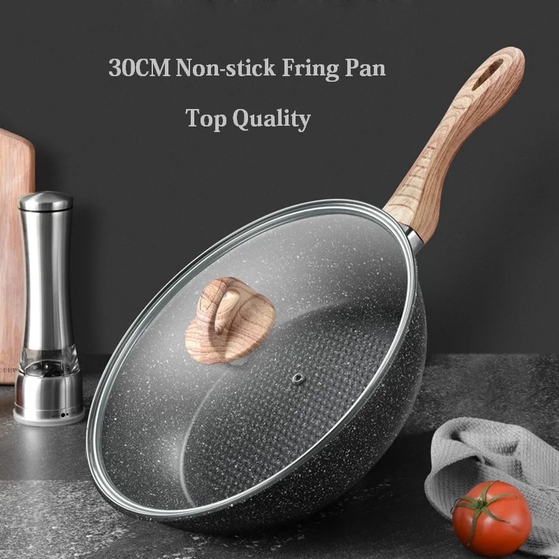 Одежда высшего качества 30 см Maifan камень с антипригарным окрытием Алюминий сплав