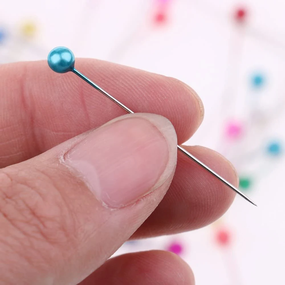 100 шт./кор.булавки для шитья круглая жемчужная головка игла лоскутного Свадебный