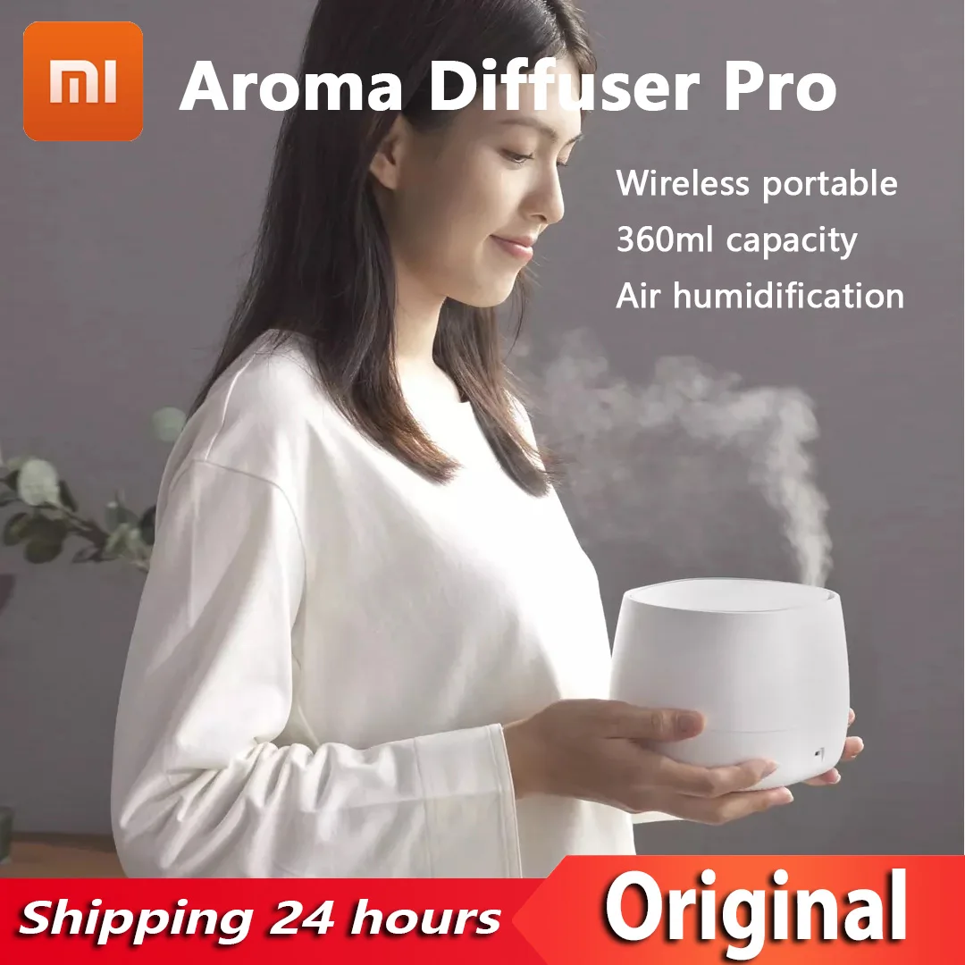 

Original NEW YOUPIN HL Aroma Diffuser Pro Portable Humidifier Atmosphere Lamp 360ml Capacity Type-C Recharge Humidifier