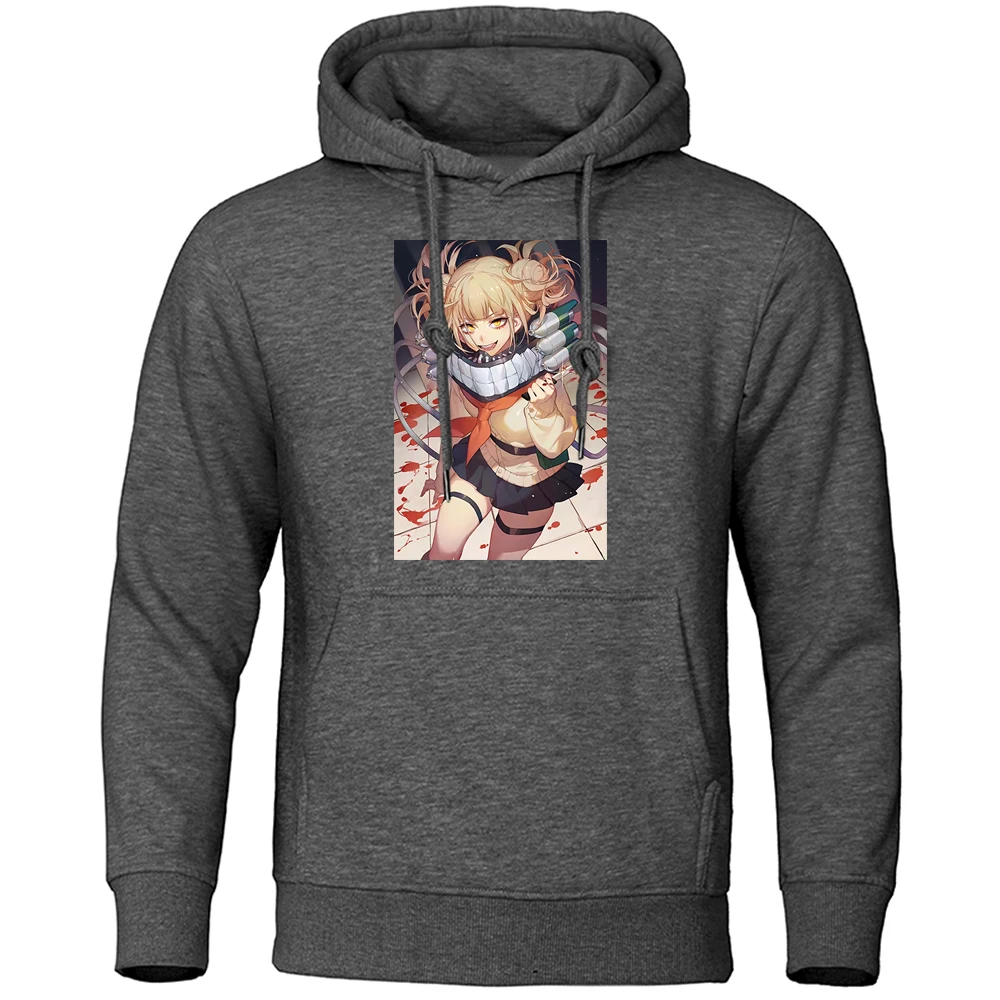 

Scary Beautiful Girl Hoody Personality Print Sweatshirts Man Harajuku Streetwear Hip Hop Funny Pullovers Loose Korean Hoodie Men