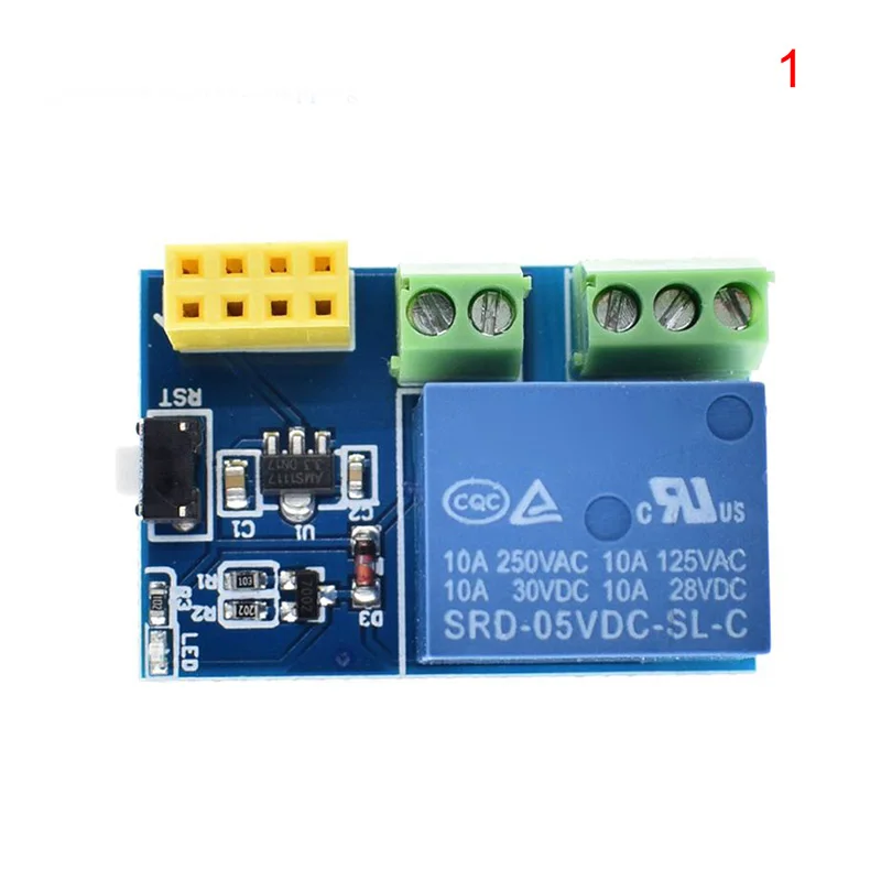 Фото ESP8266 ESP-01S релейный модуль Wifi умная розетка для DIY Smart Switch OUJ99 Электроника ESP8266 ESP-01S релейный модуль Wifi умная розетка для DIY Smart Switch OUJ99 Электроника