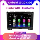 Автомобильный мультимедийный видеоплеер для Гарварда Hover Great Wall H3 H5 2010-2012, радио, GPS, 2din, Android 10,0, 2 ГБ + 32 ГБ