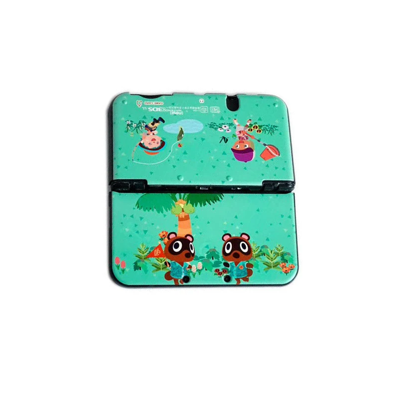 Матовый жесткий защитный чехол для Nintendo NEW 3DS XL LL с перекрещивающимися животными