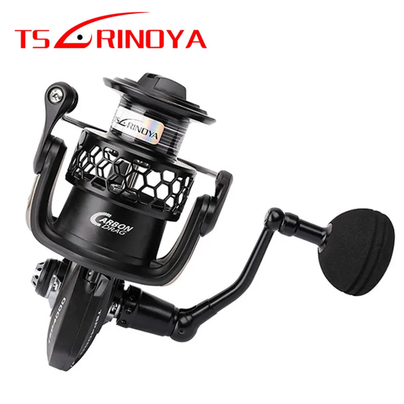 Tsurinoya спиннинговая катушка TSP4000 5000 максимальное усилие фрикциона 12 кг/12