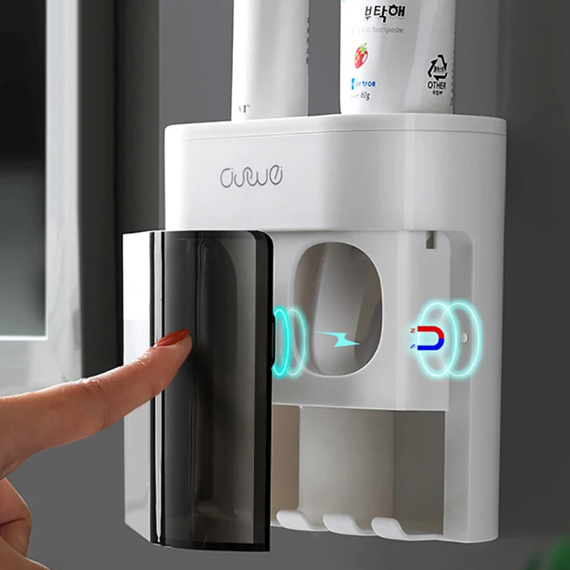 Дозатор для зубной пасты автоматический сжатия с безопасной пылезащитное