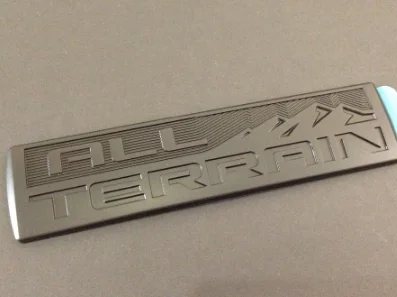 3 шт вездеход эмблема 3D знак двери багажника для 2014 2017 GMC Sierra хром|emblem|emblem m |