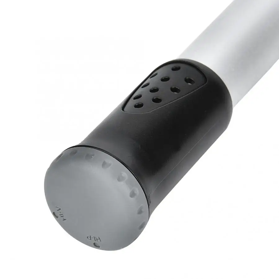 High Pressure 300 PSI Hand Air Pump Hose Gauge Cycling Tire Inflator for Schrader/Presta Valve Fork Mini | Спорт и развлечения