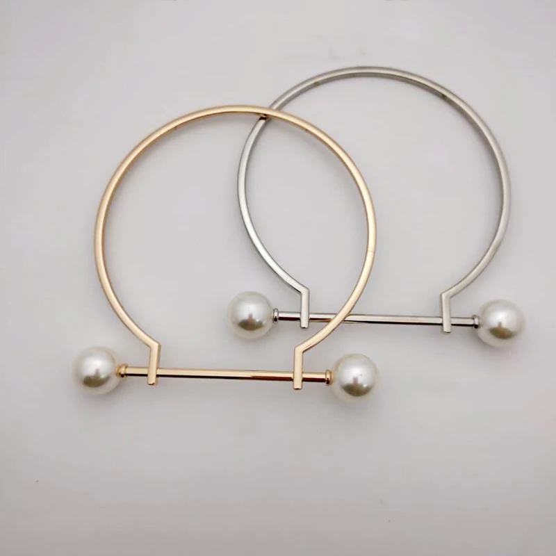 1 шт. имитирующие жемчуг металлическая ручка для сумки Замена &quotсделай сам&quot