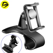 Dashboard Car Phone Holder Easy Clip Mount Stand Number Plate Universal Support Mobile Phone Mount Stand Bracket