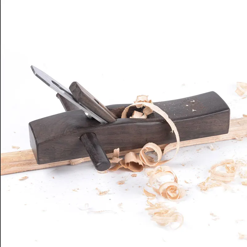 Деревообрабатывающий ручной плоский самолет нижний край эбенового дерева