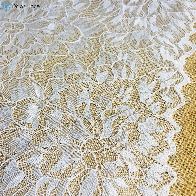 Женская белая кружевная сетчатая вышивка 23 5 см кружевные аксессуары сделай сам