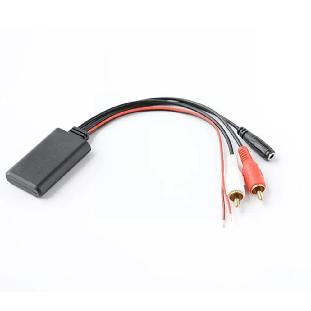 Автомобильный 2rca штекер Bluetooth-совместимый аудиокабель Rca Bluetooth для альпийских