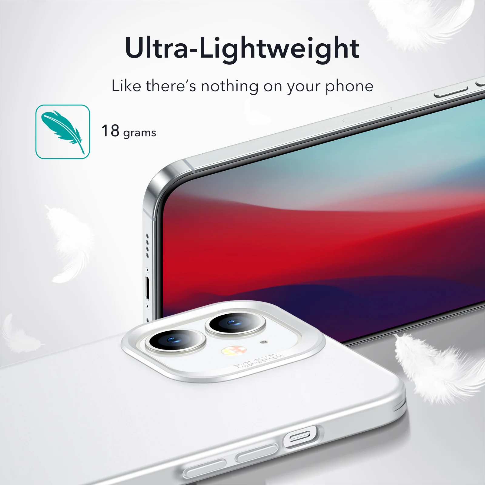Чехол ESR для iPhone 12 Pro Max тонкий чехол матовый mini защитный Pro|Бамперы| |