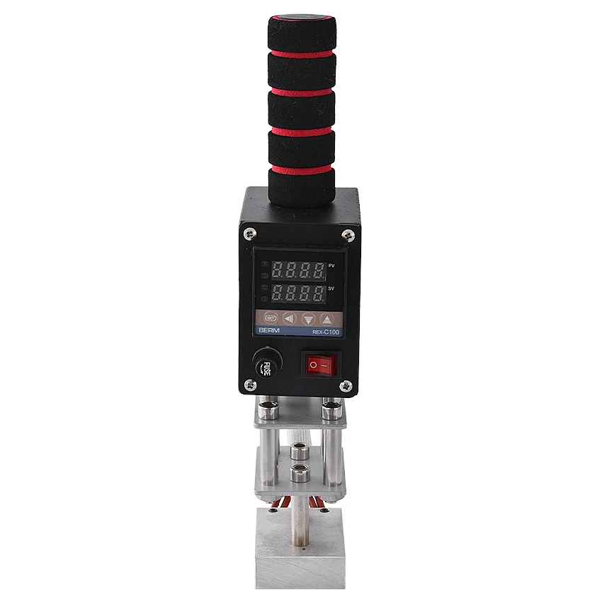 Hand held brand machine hot stamping small manual bronzing wood tyre 220V / 110V 400W 0-400 degree |