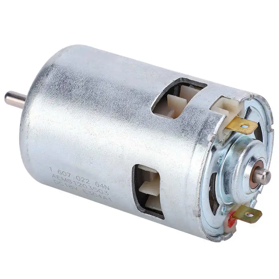 DC 12-24V 280W DIY Motor 885 High Speed Silent For Power Equipment Electric Motors Cordless Charge Drill Screwdriver | Обустройство