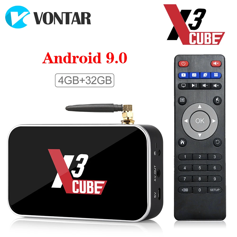 Приставка Смарт ТВ Ugoo X3 Pro Android 2 4 Amlogic S905X3 DDR4 + 32/64 ГБ|ТВ-приставки и медиаплееры| |