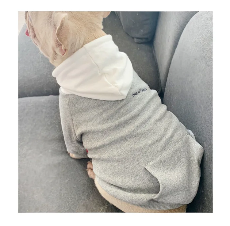 Осенние одинаковые худи для всей семьи одежда детей собак мягкая толстовка
