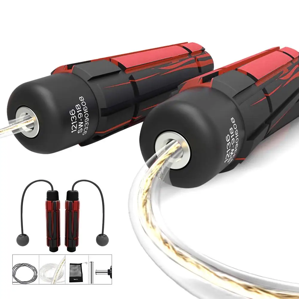 Утяжеленная Скакалка для фитнеса профессиональные скакалки подшипники