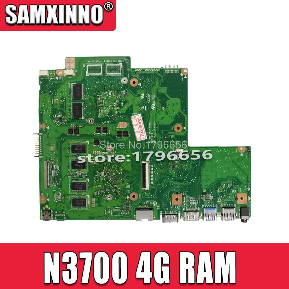 Новая материнская плата X540SC для ноутбука For Asus X540S X540 тест оригинальная 4G RAM N3700