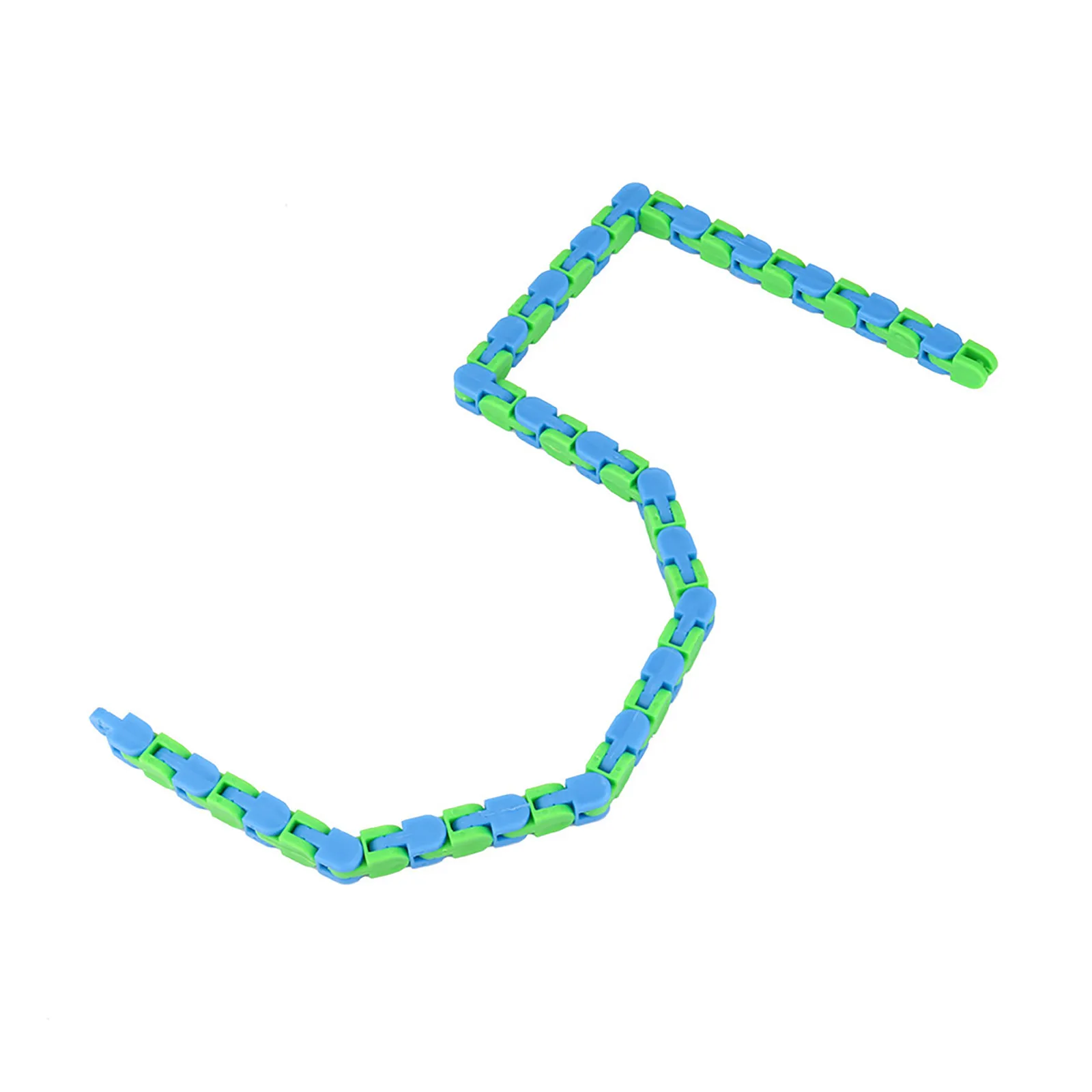 

7PC wacky tracks Colorful Puzzle Sensory Fidget Toys Stress Relief Rotate And Shape Autism Snake Puzzles Classic 48 Bit Abreact