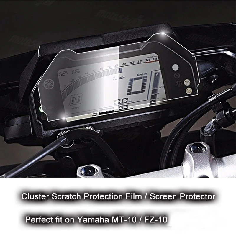 

2017 New For Yamaha MT-10 MT10 FZ-10 FZ10 Cluster Scratch Protection Film Screen Protector for Yamaha MT-10 FZ-10
