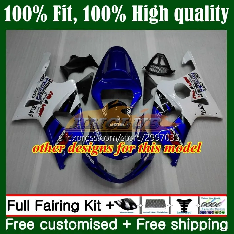 Инъекции для GSXR 1000 CC GSX-R1000 GSXR1000 1000CC K2 16No.15 GSX R1000 2000 2001 2002 GSXR-1000 00 01 02 обтекателя Лаки