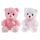 Прелестный ночной Светильник медведь светящиеся Мягкие плюшевые игрушки для детей перед сном, 25 см