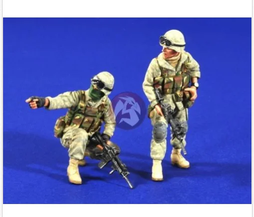 

1 / 35 resinite US reconnaissance team in Iraq / Afghanistan (2 persons) 2715