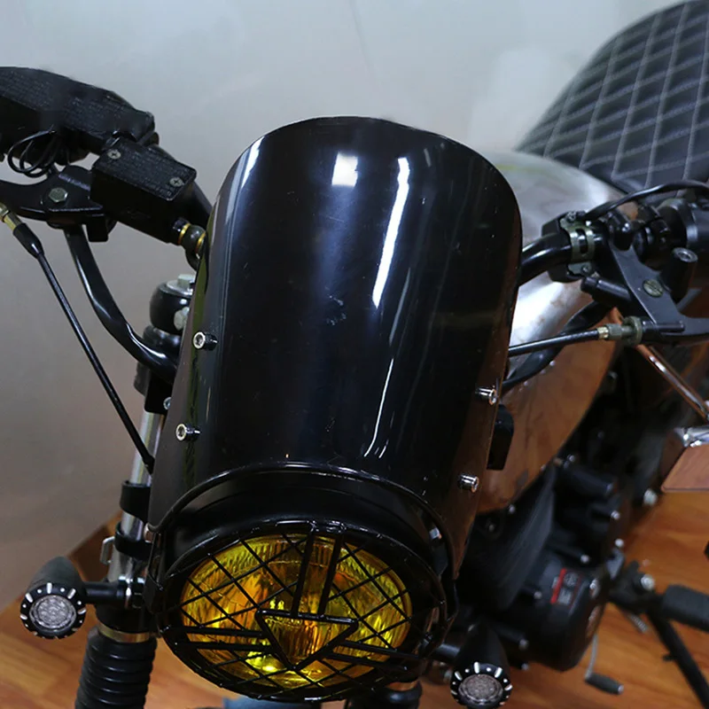 Новый Прочный долгий срок службы мотоциклетная фара лобовое стекло ветровое