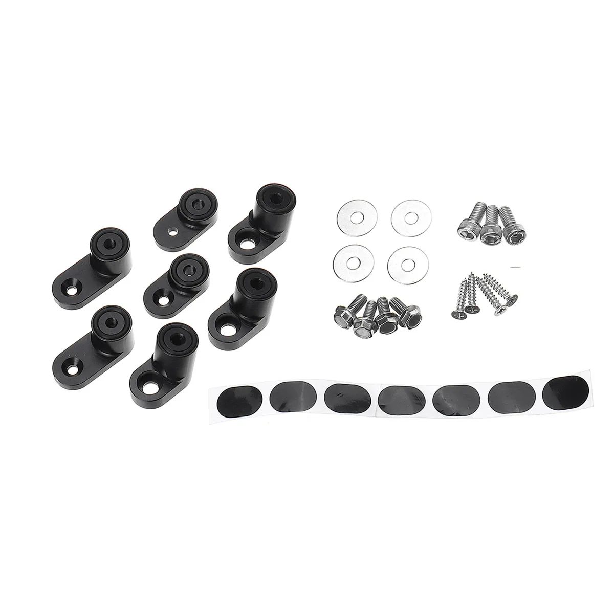 Алюминий автомобиль спойлер заднего багажника крыла Riser Лифт удлинитель