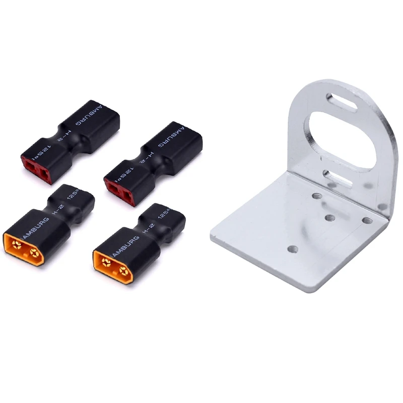 2 Set RC Car Part: 1 540 Adjustable Motor Seat &amp T-Type Plug Connector Lithium Polymer Battery | Игрушки и хобби