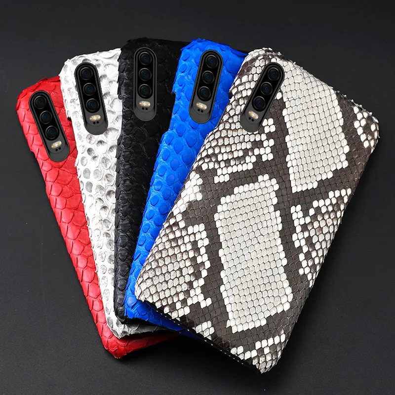 

Luxury Phone Case For Huawei P10 P20 P30 Lite Mate 10 20 lite Pro Y7 Y9 P Smart 2019 Python Skin Case For Honor 8X 9X 10 20 lite