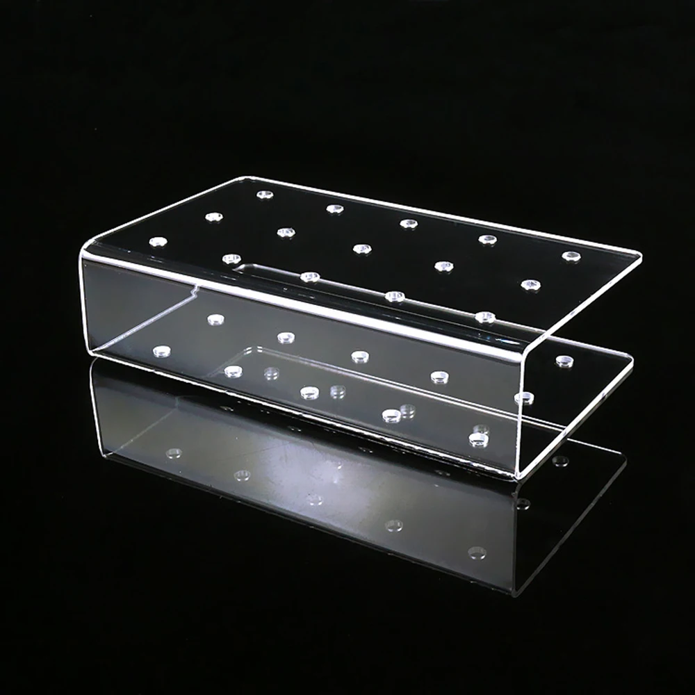 

DIY Transparent 15 Holes Rectangular Cake Party Holder Displays Stands Lollipop Candy Holder Wedding Party Holder