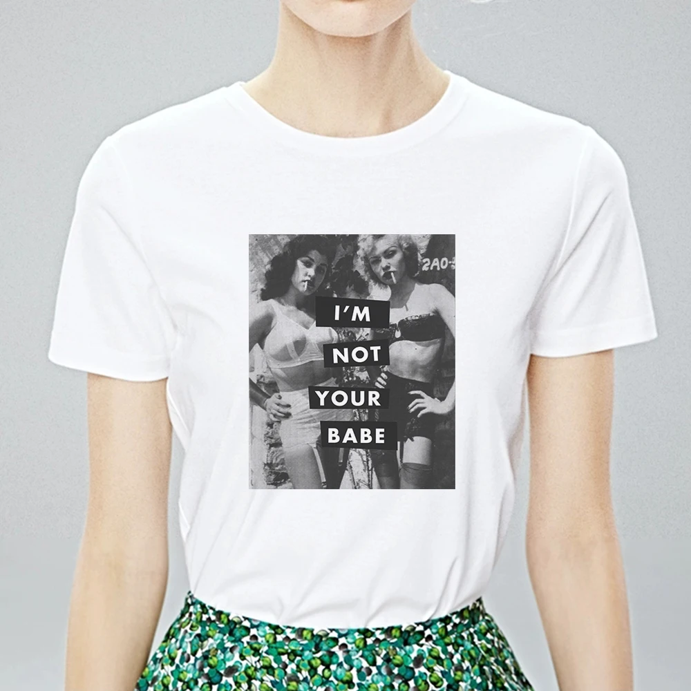 Футболка женская летняя с принтом Я не ваш ребенок|Футболки| |