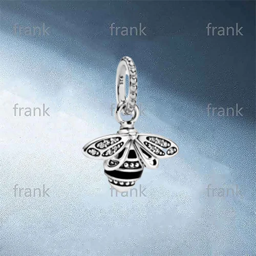 

New 925 Sterling Silver Cute Mini bee Pendant