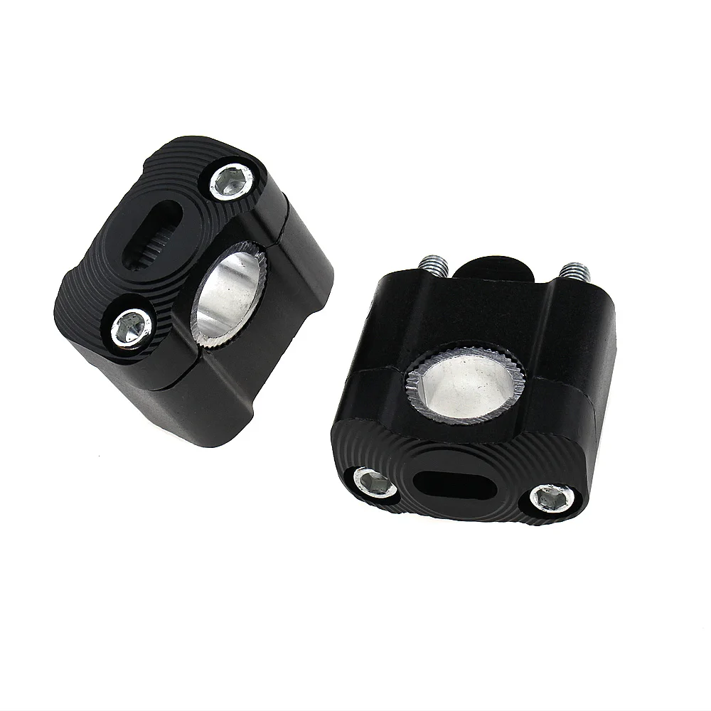 Зажим-переходник на руль мотоцикла регулируемый конусный зажим для Honda Kawasaki Ducati