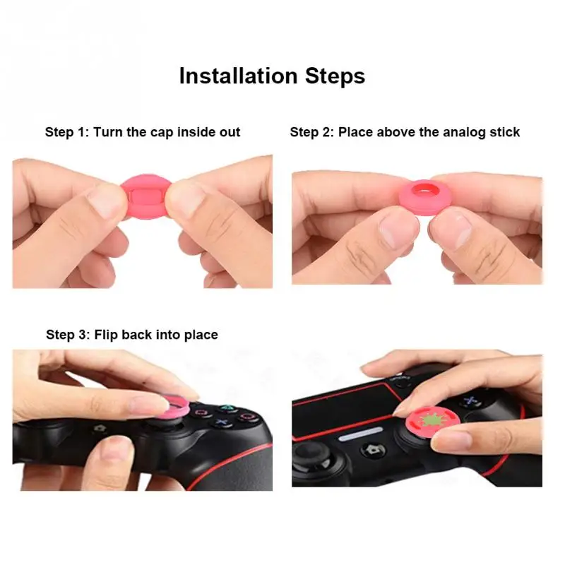 8 шт./компл. Сменный колпачок для геймпада крышка джойстика с защитой от