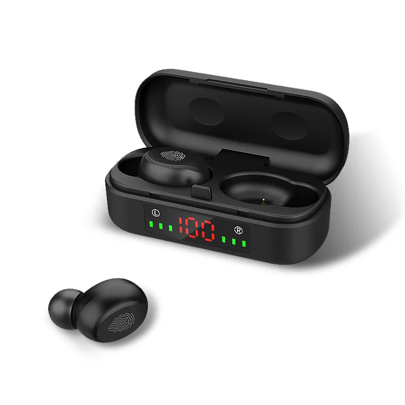 Беспроводные наушники Bluetooth V5.0 TWS Hifi стерео аналогичные Air Pod сенсорное управление