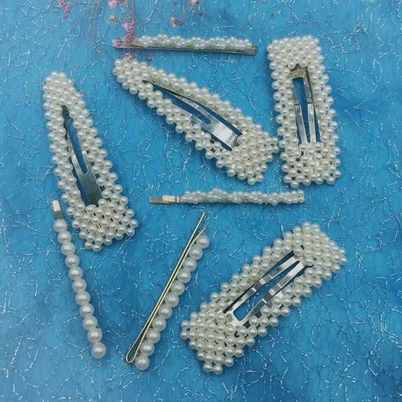 14 шт./компл. Корейская стильная отделан &quotжемчугом&quot заколка для волос